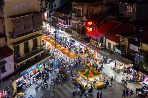 Night Market in the Old Quarter